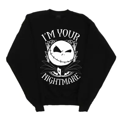 (4XL, Black) Disney Mens Nightmare Before Christmas Nightmare Sweatshirt