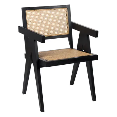 Dining Chair WESTBROOK Mahogany Black