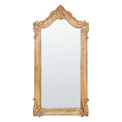 Wall Mirror MABLY Wood Natural