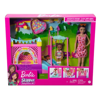 Barbie Skipper Babysitters Bouncy Castle Playset