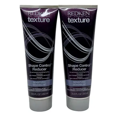 Redken Texture Shape Control Reducer Sensitized Hair 8.5 OZ Set of