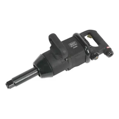 Straight Air Impact Wrench with Side Handle - Inch Sq Drive - Long Anvil