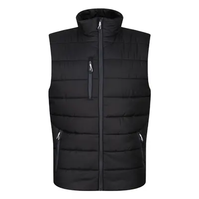 (3XL, Black/Seal Grey) Regatta Mens Navigate Thermal Body Warmer