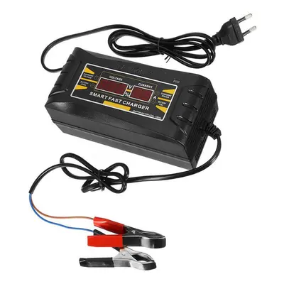 (US Plug) Full Automatic Car Battery Charger 150V/250V To 12V 6A Smart Fast Power Charging