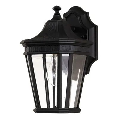 Outdoor IP44 Wall Light Sconce Black LED E27 100W Bulb External d00673