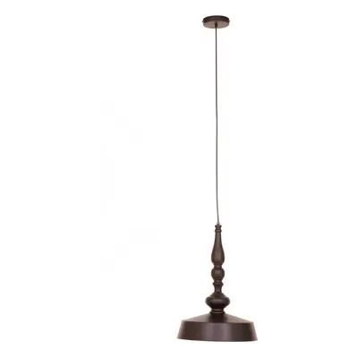 Premier Housewares Small Leni Black and Gold Pendant Light