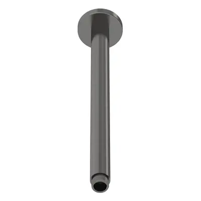 Round Ceiling Mount Shower Arm 300mm - Brushed Pewter