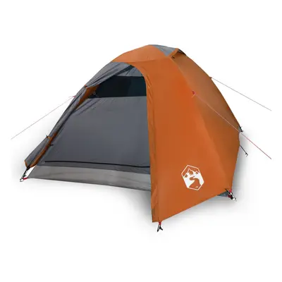 (orange, x x cm) vidaXL Camping Tent Persons Portable Outdoor Hiking Dome Tent Waterproof