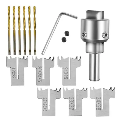 (L) 16-24mm Woodworking Bead Drill Bits 10mm Shank Milling Cutter Wooden Ball Car Router Bit Too