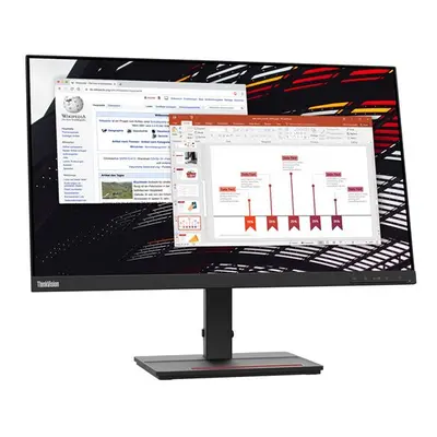 Lenovo ThinkVision S24e-20 - LED monitor - 23.8" (23.8" viewable) - x Full HD (1080p) - VA - cd/