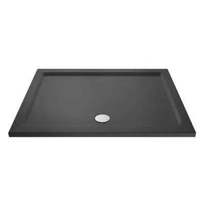 1800mm x 800mm Premium Rectangular Shower Tray - Slate Grey