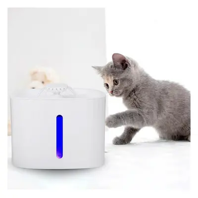 (Type A) Pet Drinking Fountain LED Luminous Visual Autoxic Drinking Fountain Water Circulation D