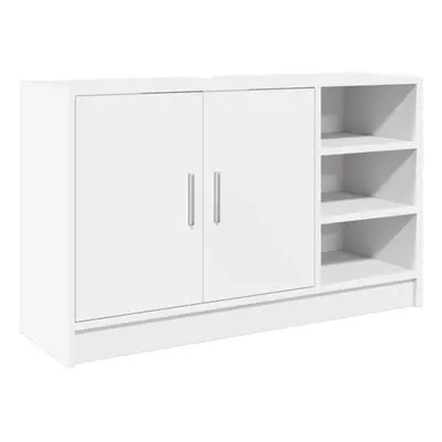 vidaXL Sink Cabinet Vanity Unit Storage Unit Cupboard White Engineered Wood