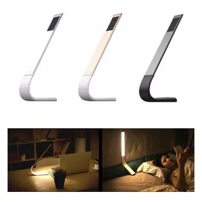 (Gold) Dimmable Touch Sensor Control USB Charging LED Table Light for Reading Study