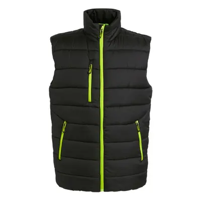 (3XL, Black/Lime Green) Regatta Mens Navigate Thermal Body Warmer