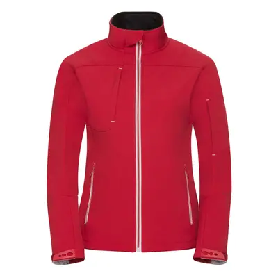 (3XL, Classic Red) Russell Womens/Ladies Bionic Soft Shell Jacket