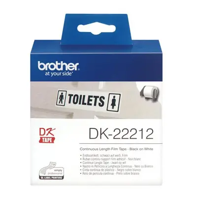 Brother White Continuous Film Tape label-making tape