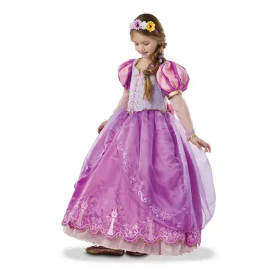 (7 - years (122-128 cm)) Princess Rapunzel collector's costume for girls