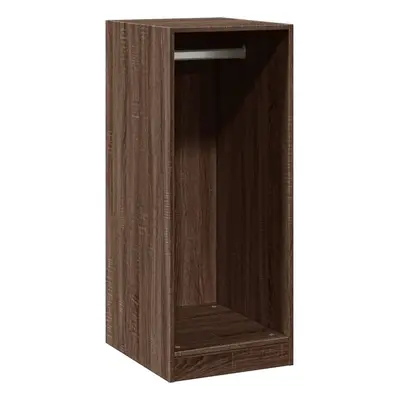 (brown oak, 48x41x102 cm) vidaXL Wardrobe Organiser Bedroom Closet Clothes Storage Shelf Enginee