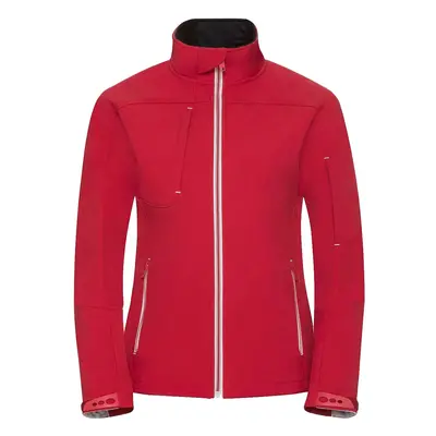 (2XL, Classic Red) Russell Women/Ladies Bionic Softshell Jacket