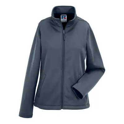 (S, Convoy Grey) Russell Womens/Ladies Smart Soft Shell Jacket