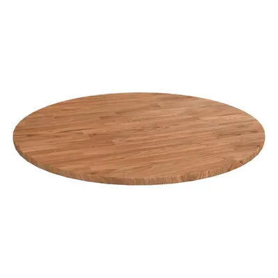 (light brown, x 1.5 cm) vidaXL Solid Wood Oak Round Table Top Untreated Table Top Multi Colours/