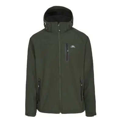 (S, Olive) Trespass Mens Softshell Jacket Accelerato