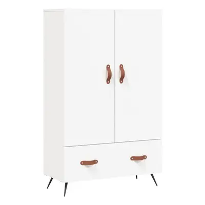 (white) vidaXL Highboard Sideboard Cabinet Storage Cabinet Cupboard Engineered Wood