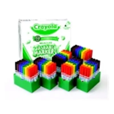 Crayola Non-Toxic Washable Marker Classroom Pack - Assorted Colors, Pack