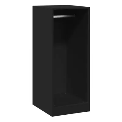 (black, 48x41x102 cm) vidaXL Wardrobe Organiser Bedroom Closet Clothes Storage Shelf Engineered 