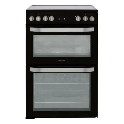 Hotpoint HDM67V9HCB/U Electric Cooker with Ceramic Hob - Black