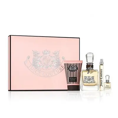 Juicy Couture Pcs Set: 3.4 Eau De Parfum Spray + 3.4 Body Cream + Ml Parfum + Ml Eau De Parfum S