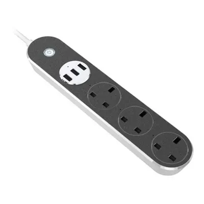 (UK Plug) WiFi Smart Power Strip Intelligent Plug Socket