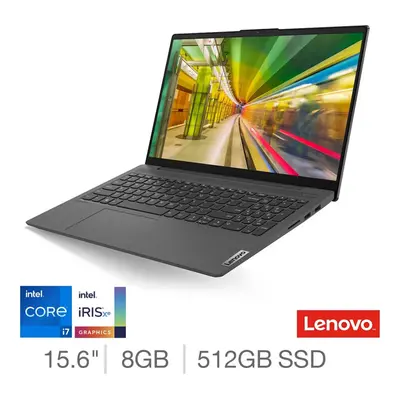 Lenovo IdeaPad Laptop, Intel Core i7, 8GB RAM, 15.6 Inch, 82FG01N3UK