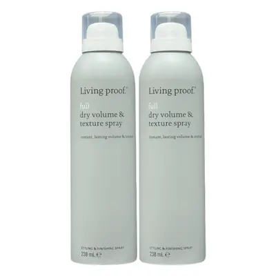 Living Proof Full Dry Volume & Texture Spray 7.5 Oz (Pack of 2)