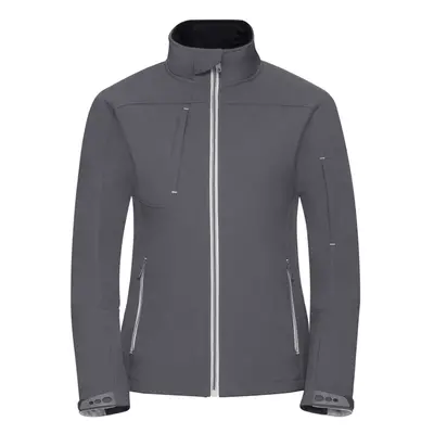 (S, Iron Grey) Russell Womens/Ladies Bionic Soft Shell Jacket