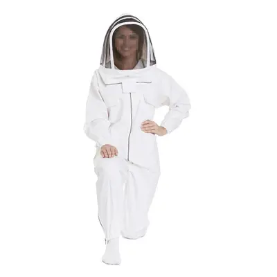 (3XL) Bee Suit for Women and Men Full Body Keeper Outfit Beekeeping Clothing Protective with Vei