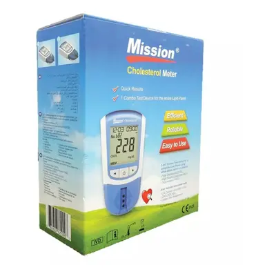 Mission Cholesterol Meter - Accurate Cholesterol Meter for Health Monitoring