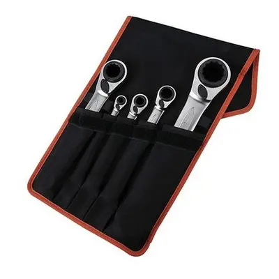 Bahco S4RM/5T Reversible Ratchet Spanners Set Piece 8-36mm