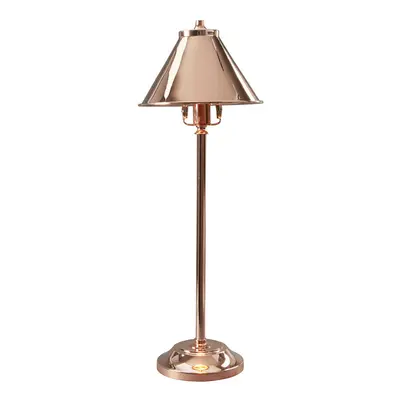 Table Lamp Stick Lamp Elegant Plain Stem Polished Copper LED 7W