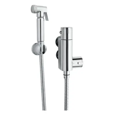 Round Thermostatic Douche Spray Kit - Chrome