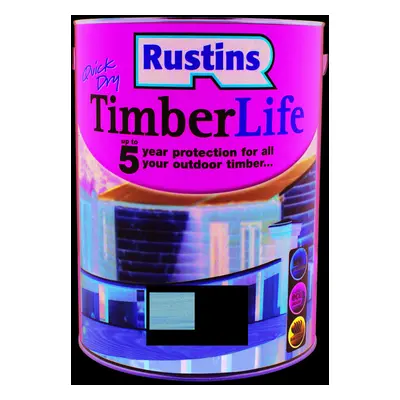 Rustins Quick Dry Timberlife - Dark Mahogany 5ltr