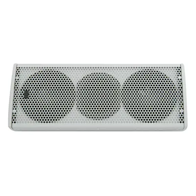 Premium White 320W Multi Angle Dual Sub Speakers Wall Mount Enclosure Cabinet