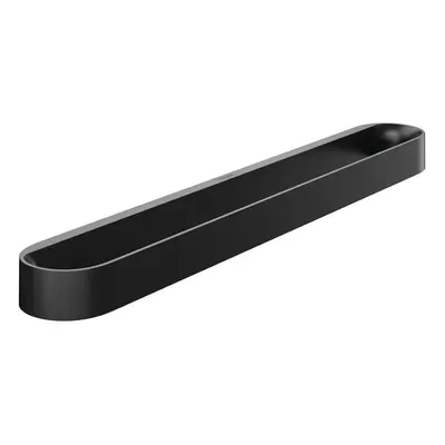 hansgrohe WallStoris Bathroom Towel Rail Hanger 58cm Matt Black Easy Install