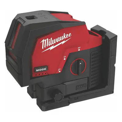 Milwaukee M12CLLP 12v Green Cross Line Laser & Plum Points - Bare Tool