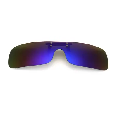 (Blue) Sunglasses Polarized Cilp Driving Riding Night Vision Lenses For Myopia Anti-fog