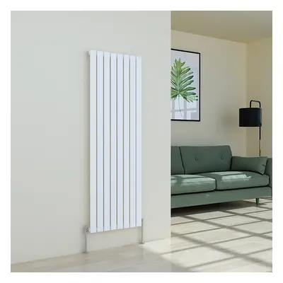 (1600 x 546mm Single, White) Flat Panel Designer Radiator