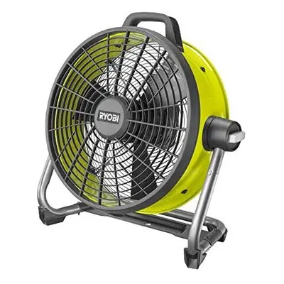 Ryobi R18F5-0 ONE+ Cordless Floor Fan (Bare Tool), V , Green