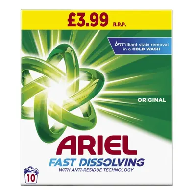 Ariel Washing Powder Washes 650g (Pack of 6)