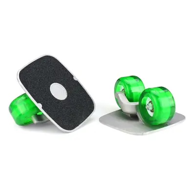 (E) Pcs Skate Board PU Flashing Wheel Split Skateboard Drift Plate Roller Skate Outdoor Sport